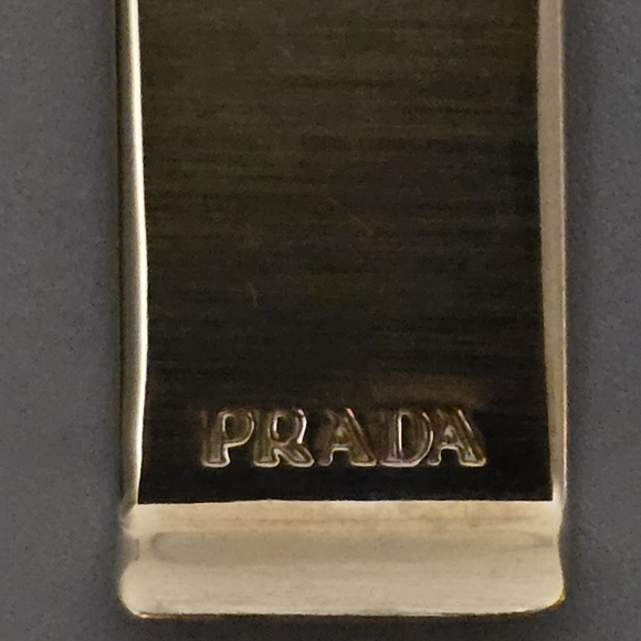 Prada Compact Wallet. Light Blue Soft Italian Leather EUC - Picture 8 of 8